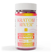 Lemon Raspberry / 10mg Kratom + 50mg Kava / 30 Gummies - KRKKLR0626